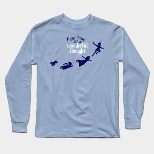 Peter Pan - Wonderful Thought Version 1 Long Sleeve T-Shirt